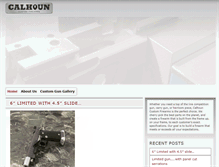 Tablet Screenshot of calhouncustomfirearms.com